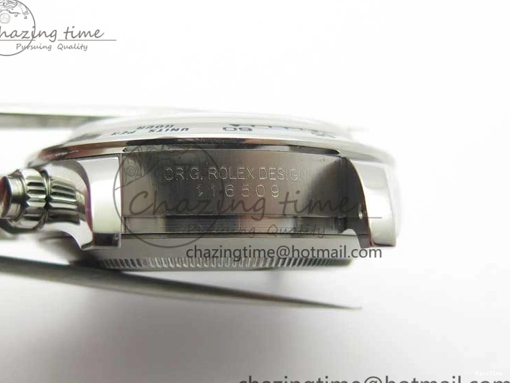 MiroTime 0116 Vibrant Daytona 116520 SS Noob 1:1 Best Edition Black Dial On SS Bracelet A 2987